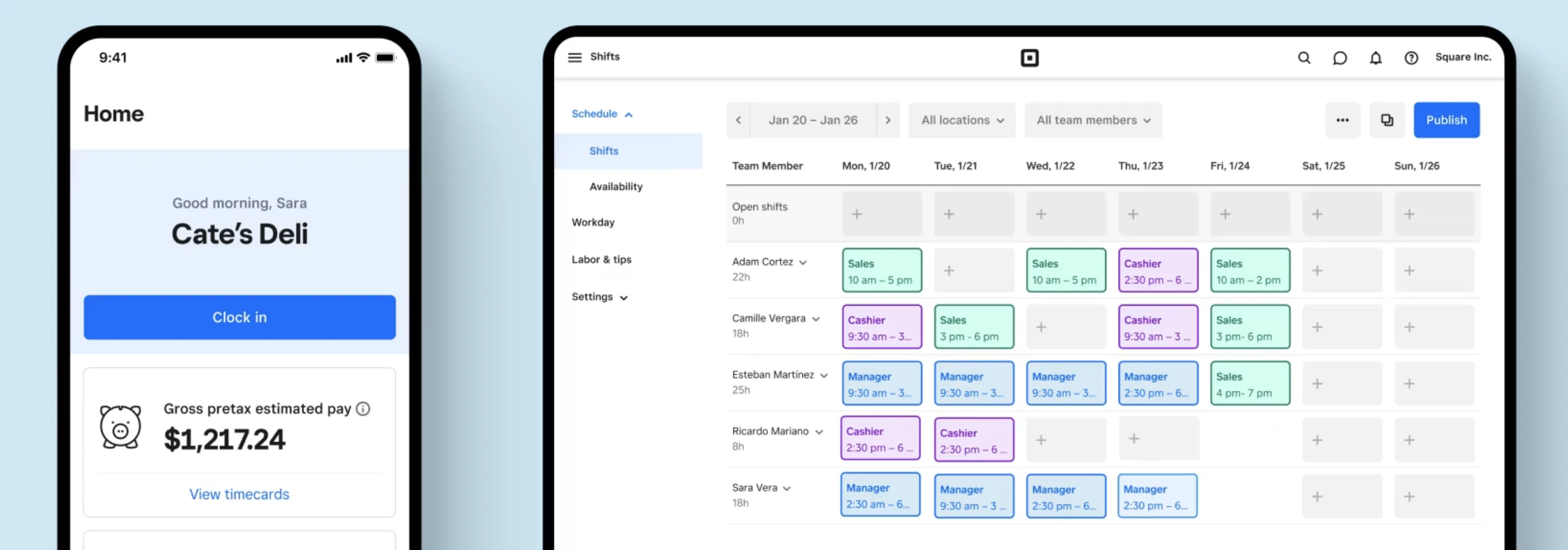 screenshot of Square Shifts